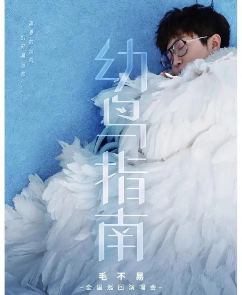 【北京】2023毛不易「幼鸟指南」巡演!加入幼鸟的行列,享受天空!
